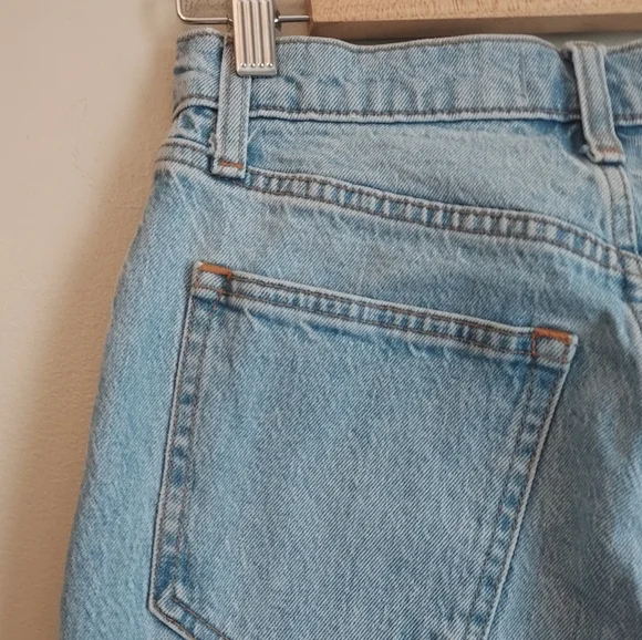 Abercrombie & Fitch The 90s Straight Ultra High Rise Denim Jean 27 Curve Love - Picture 6 of 12
